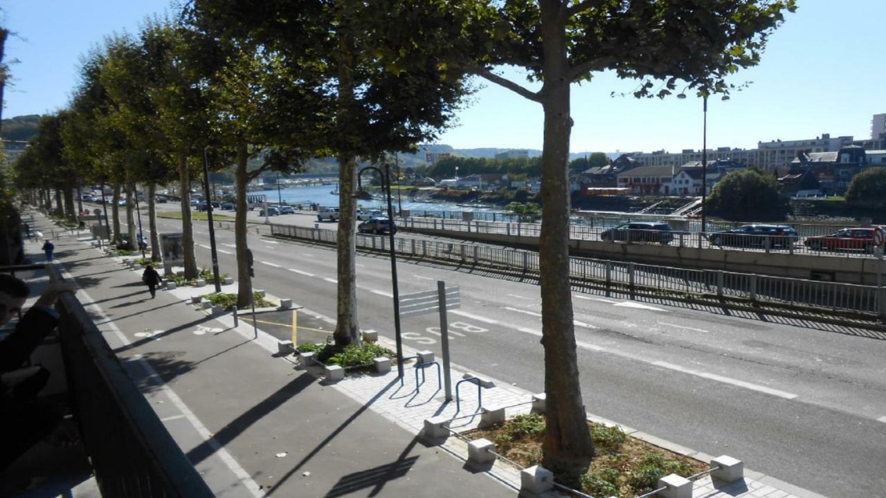 Gite Seine Ruão Exterior foto